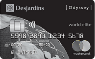 Desjardins Odyssey World Elite Mastercard